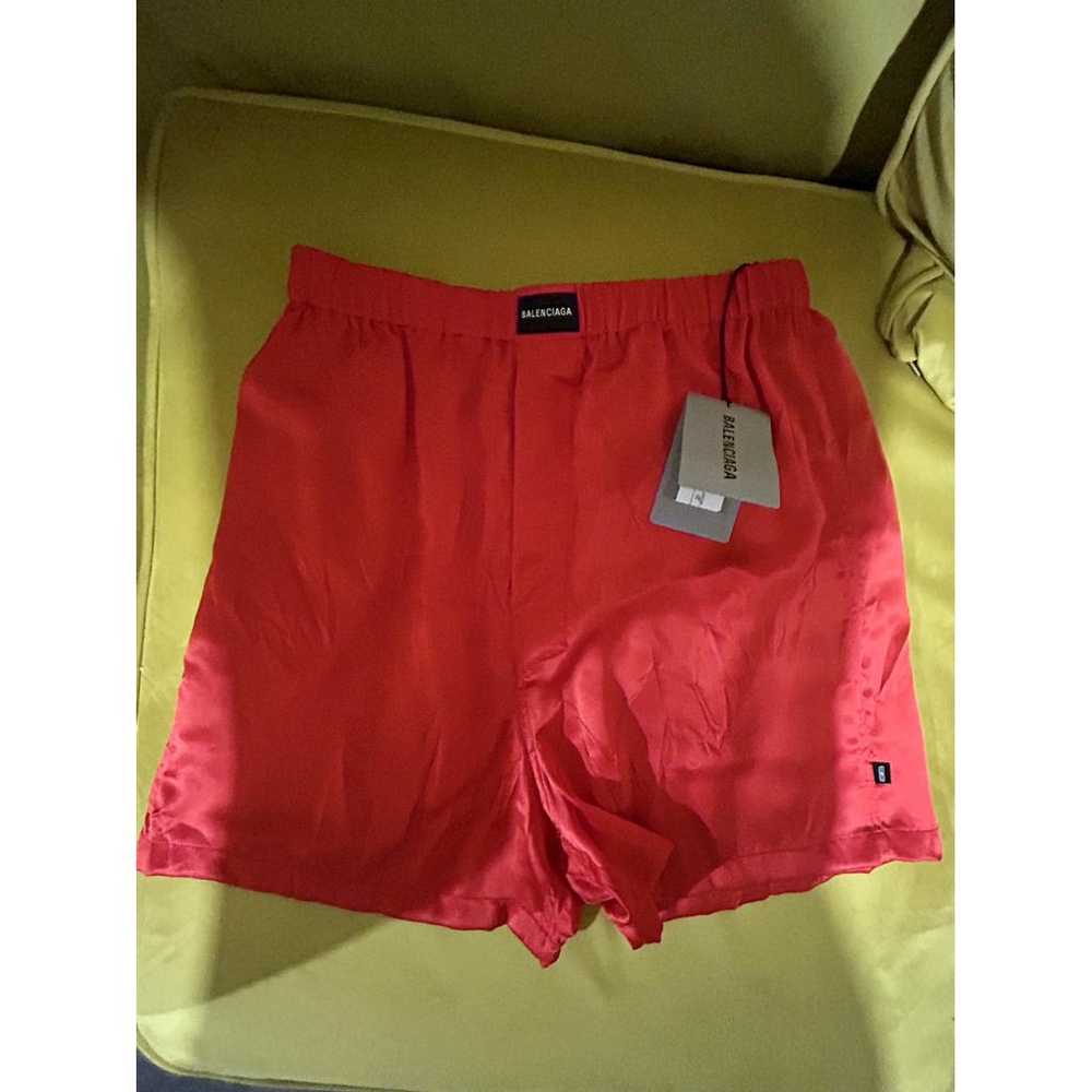 Balenciaga Silk mini short - image 2