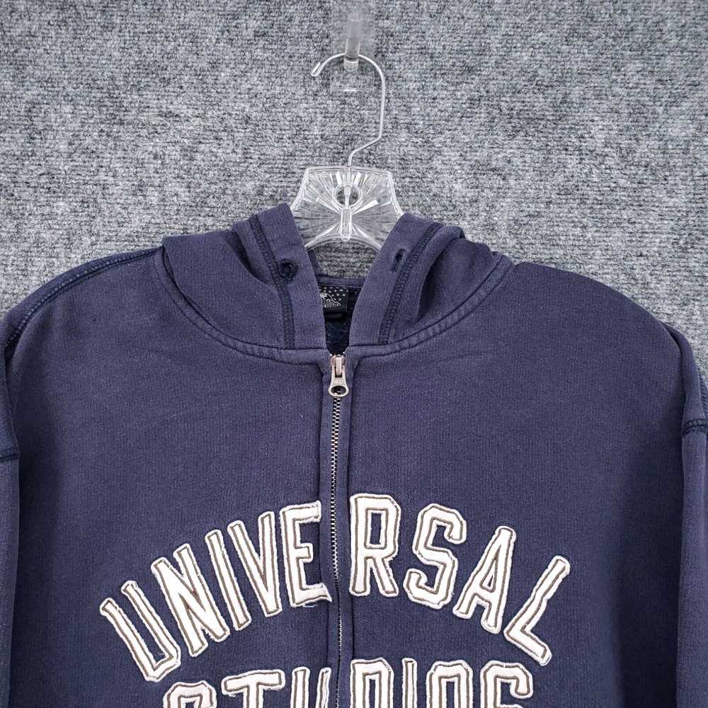 Vintage Universal Studios Hoodie Mens L Large Blu… - image 3