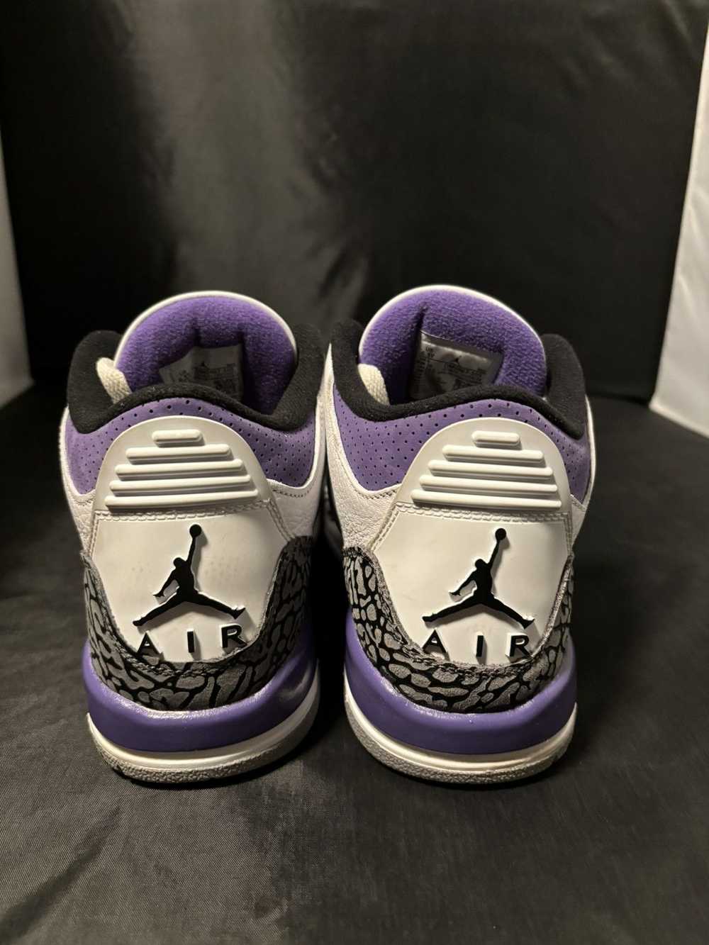 Jordan Brand × Nike Nike air Jordan 3 dark iris - image 4