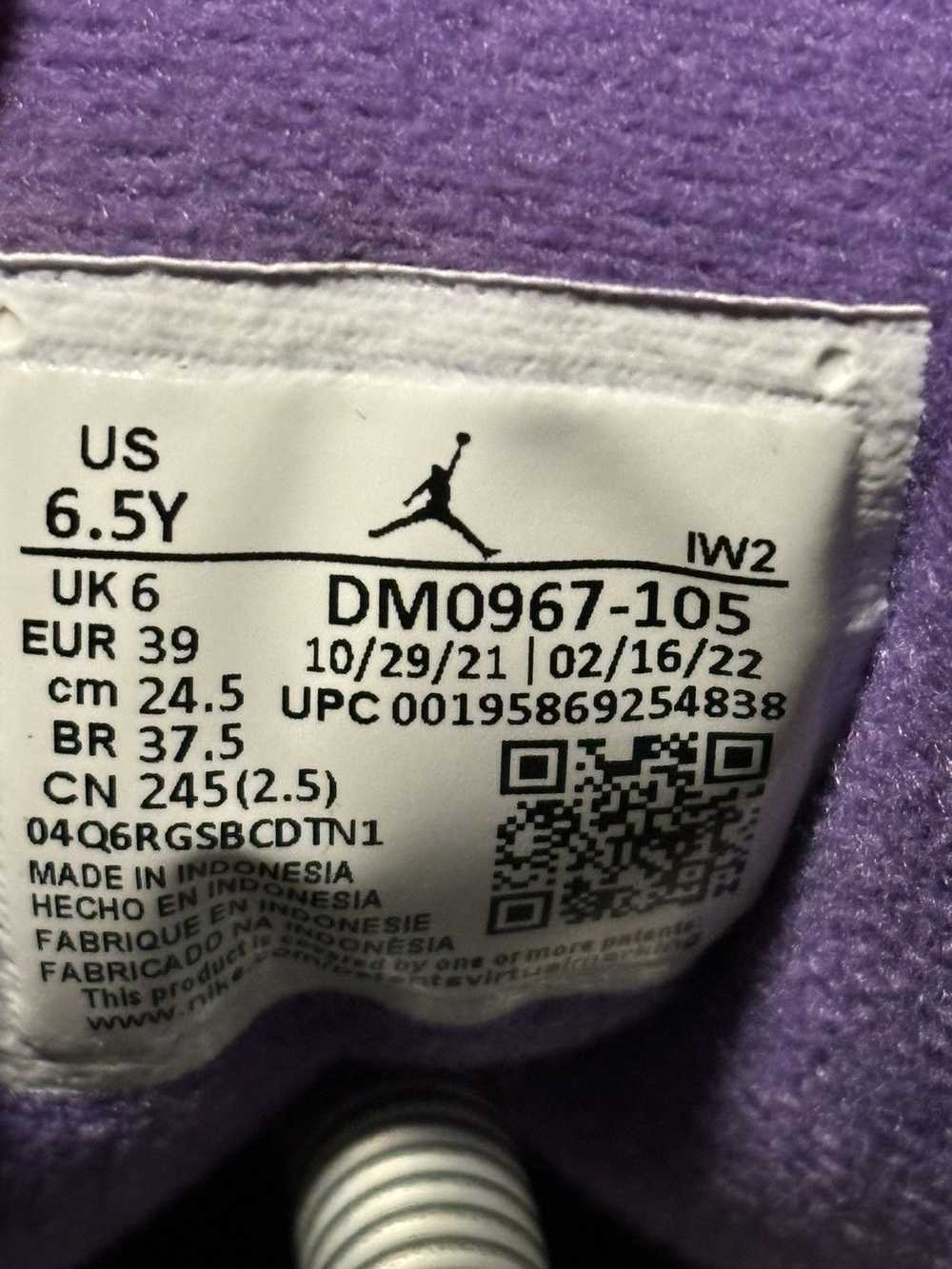 Jordan Brand × Nike Nike air Jordan 3 dark iris - image 6