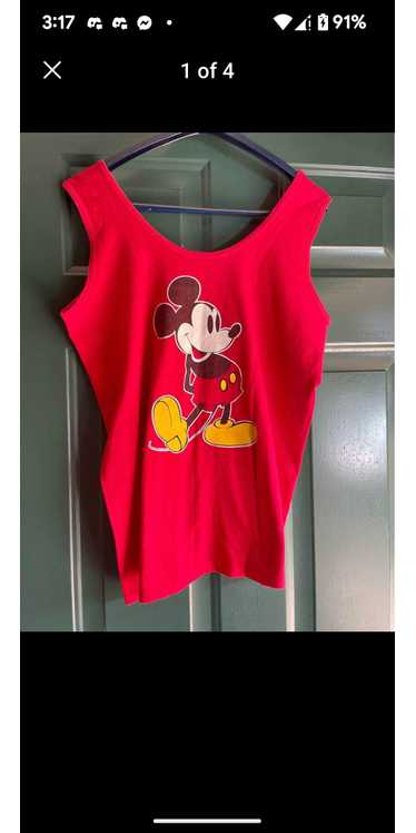 Disney Vintage Mickey Mouse Disney Tank