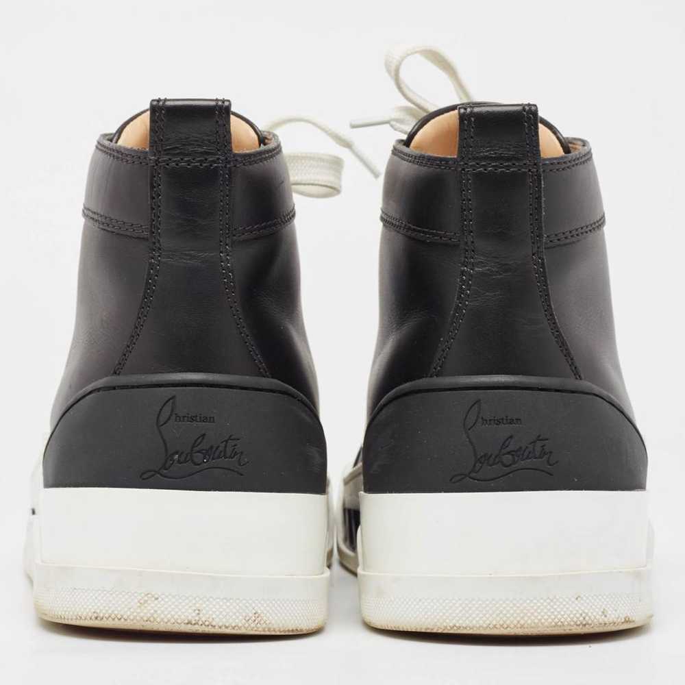 Christian Louboutin Leather trainers - image 4