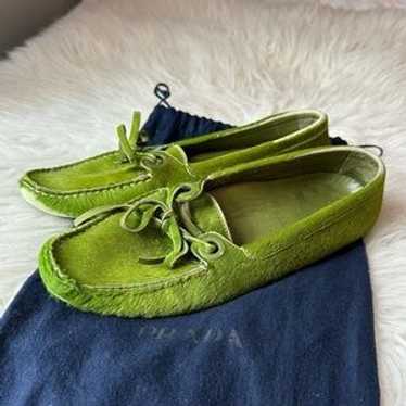 靴 BALLY Green suede loafers 24cm 22322764_52940386_322.jpg