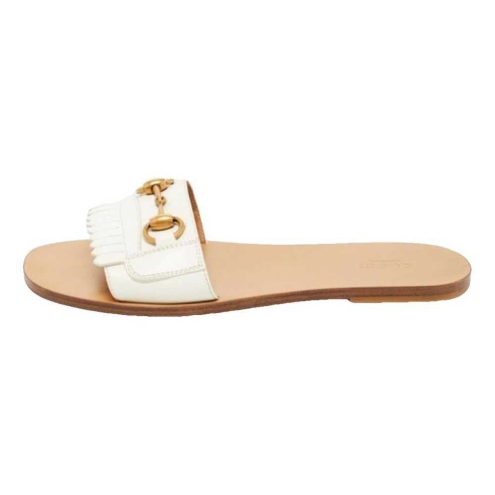 Gucci Leather sandal - image 1