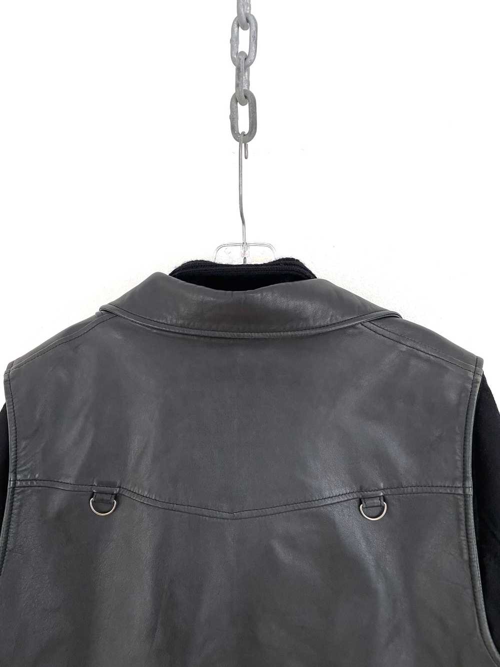 Undercover AW07 Hybrid Leather Jacket - image 10