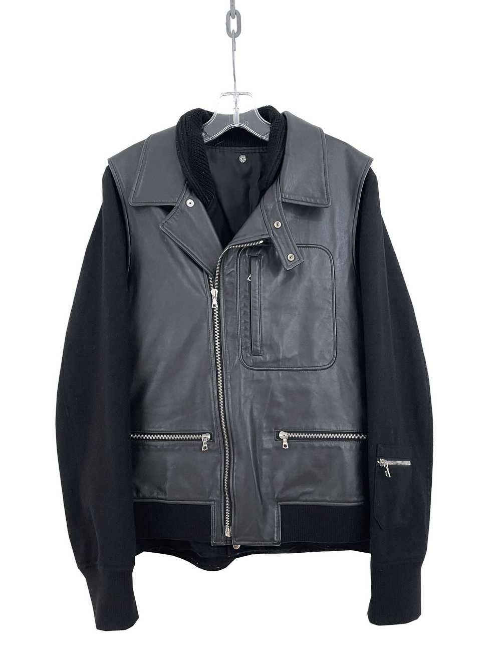 Undercover AW07 Hybrid Leather Jacket - image 1