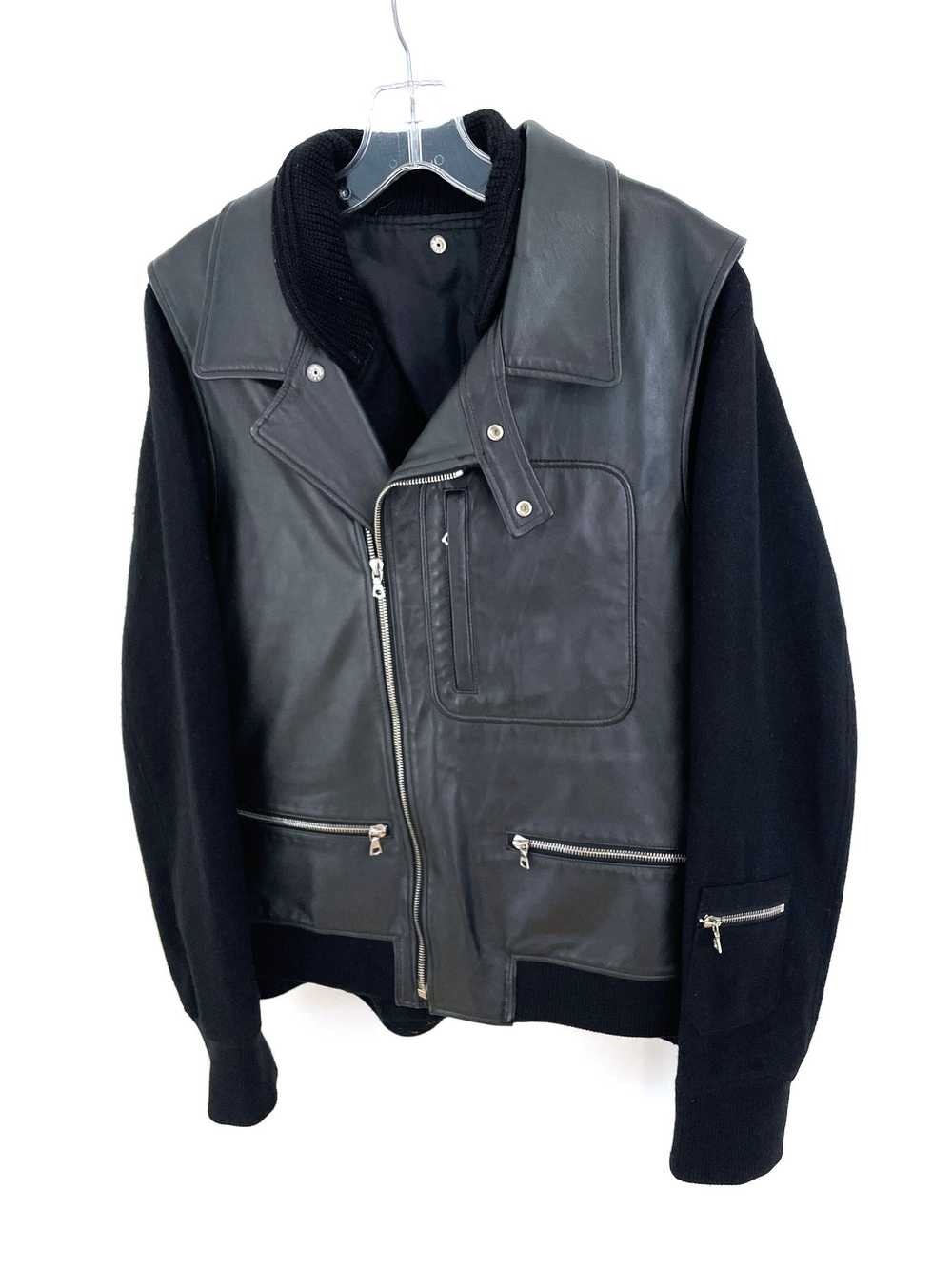 Undercover AW07 Hybrid Leather Jacket - image 2