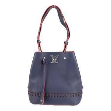 Louis Vuitton Lockme Bucket leather handbag