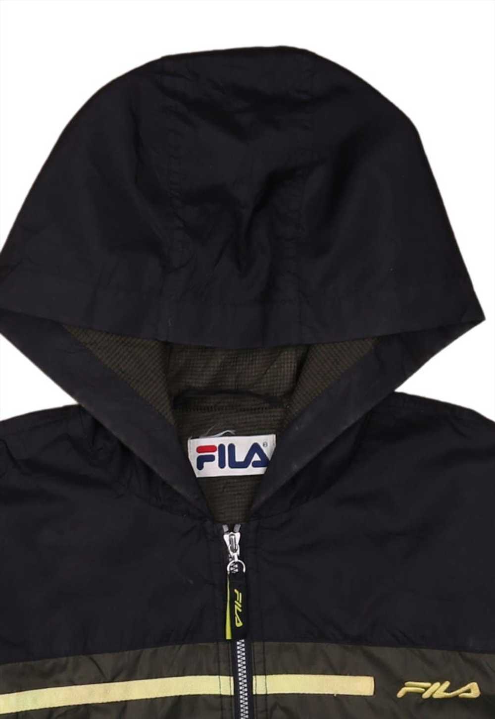 Vintage 90's Fila Windbreaker Lightweight Full Zi… - image 3