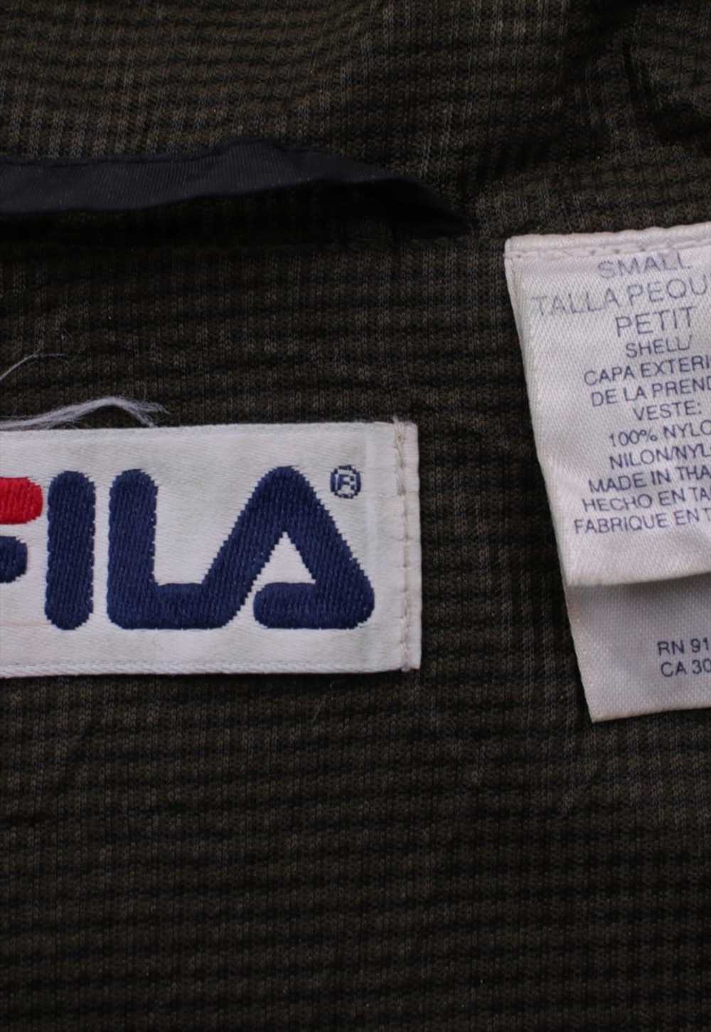 Vintage 90's Fila Windbreaker Lightweight Full Zi… - image 4