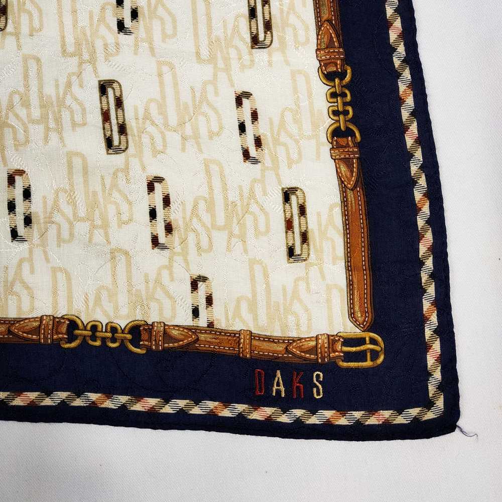 Daks London × Vintage Daks Handkerchief / Neckerc… - image 5