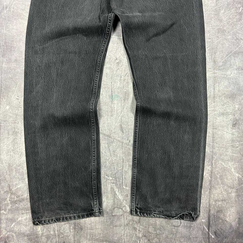 Levi's × Streetwear × Vintage 2001 Faded Black Le… - image 5