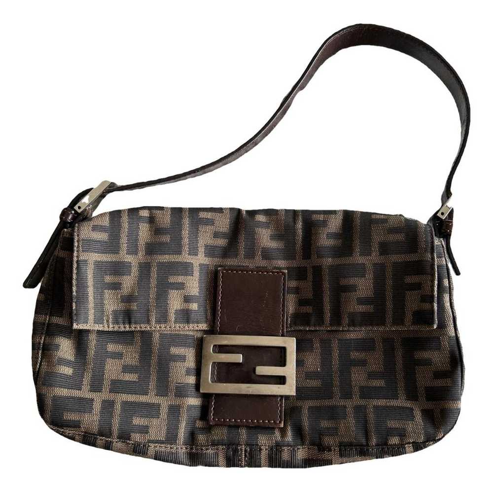 Fendi Baguette cloth handbag - image 1