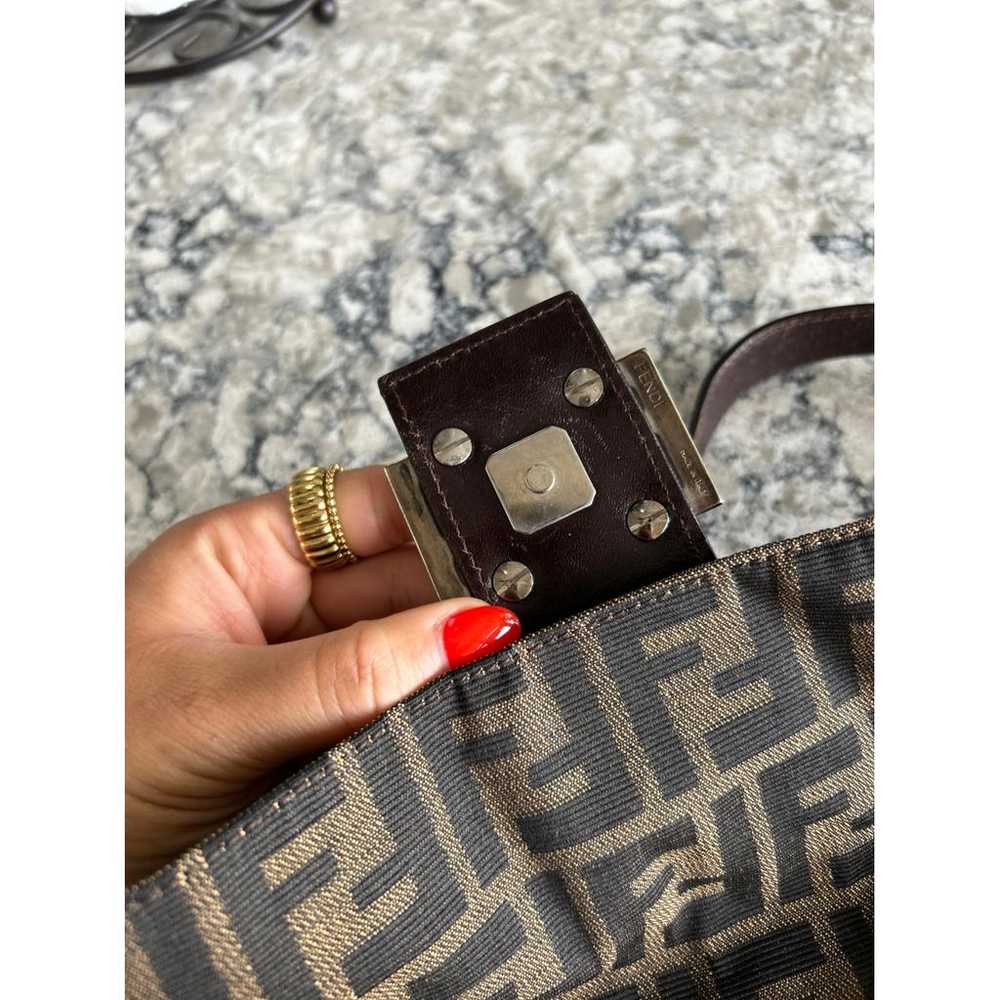 Fendi Baguette cloth handbag - image 3