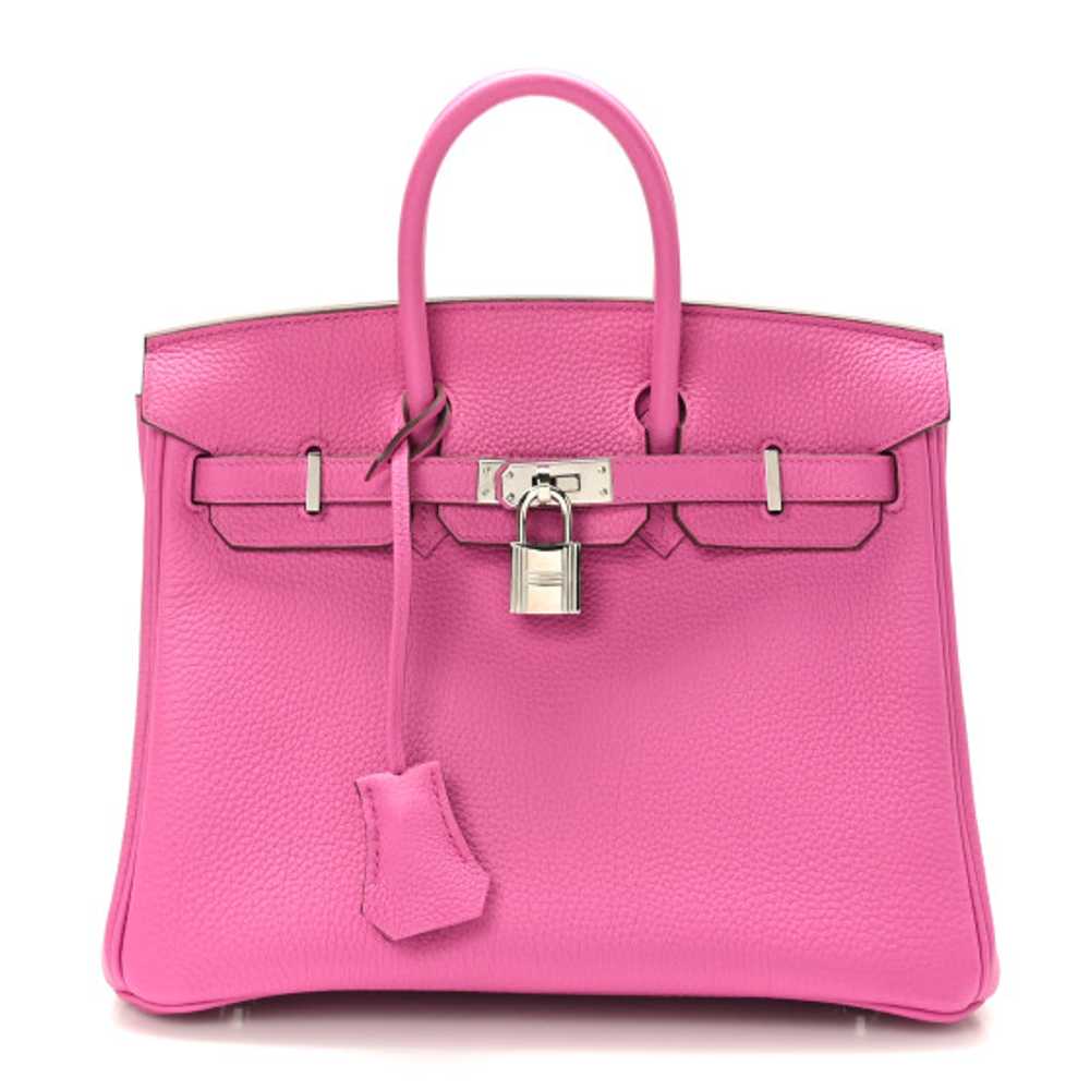 HERMES Togo Birkin 25 Magnolia - image 1