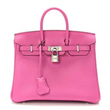 HERMES Togo Birkin 25 Magnolia - image 1