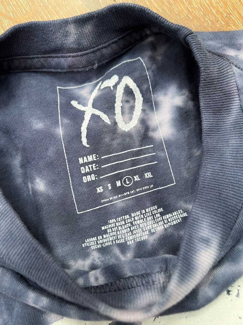 The Weeknd × XO The weeknd static tie dye tee - image 3