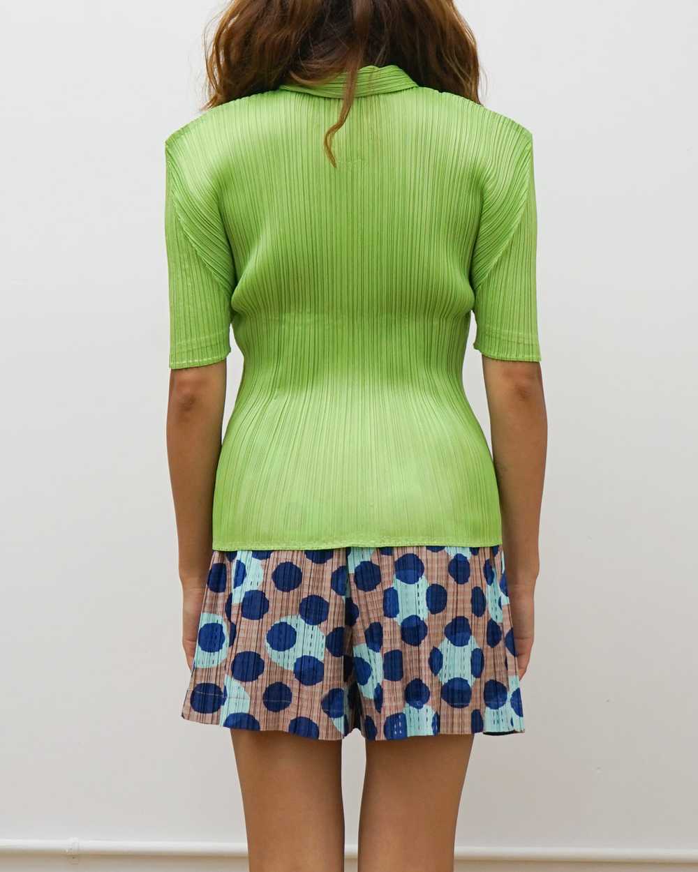 Pleats Please Dot Printed Shorts - image 5