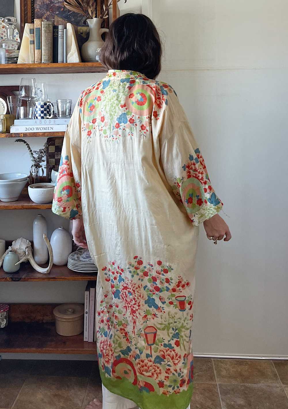 1920s Silk Pongee Kimono - image 3