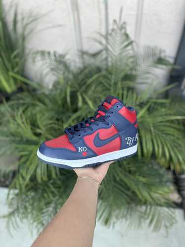 Nike × Supreme Supreme Dunk High Navy/Blue