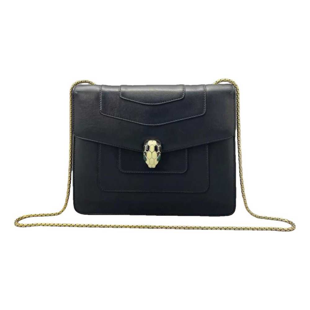 Bvlgari Serpenti leather crossbody bag - image 1