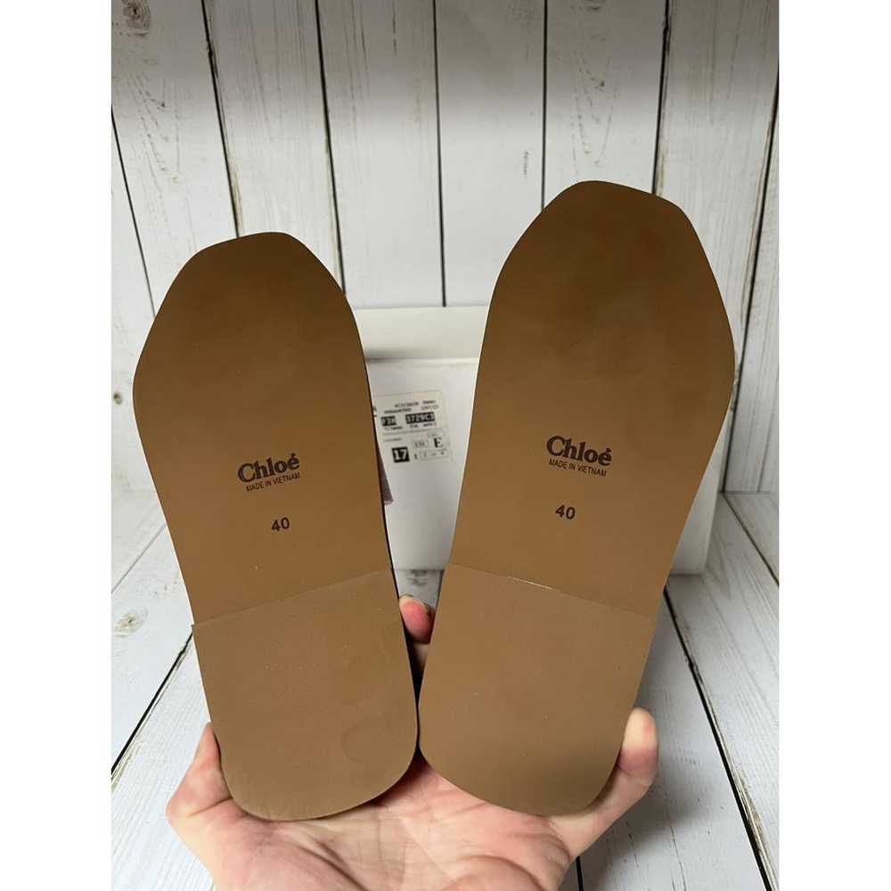 Chloé Woody cloth sandal - image 10