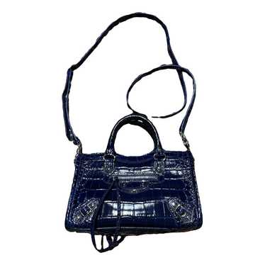 Balenciaga Classic Metalic leather handbag - image 1