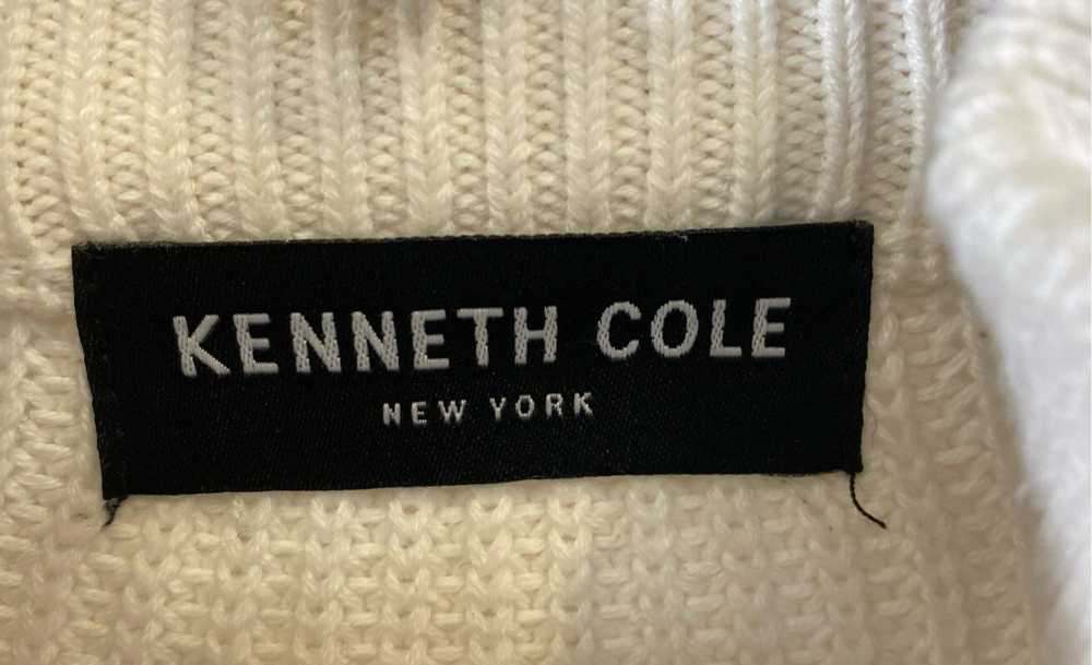 NWT Kenneth Cole Mens White Black Knitted Long Sl… - image 4