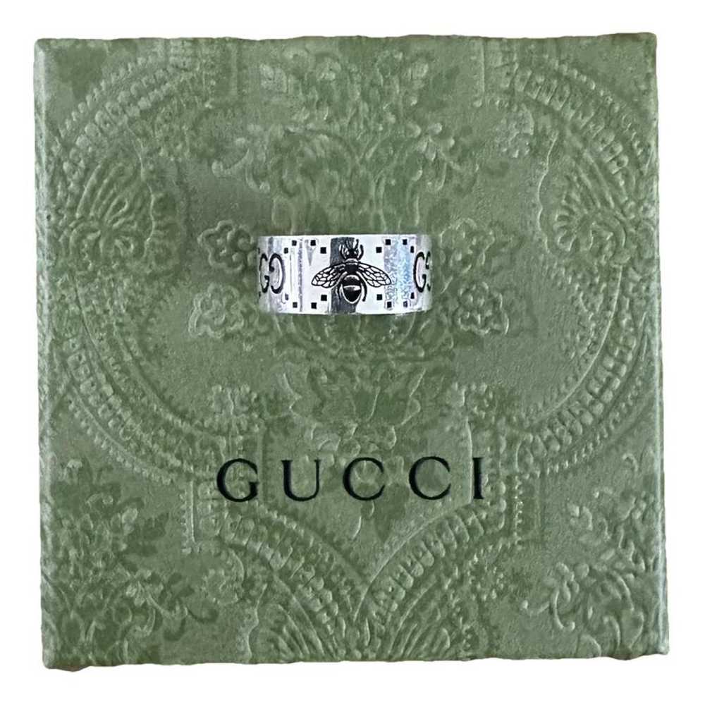 Gucci Icon silver ring - image 1