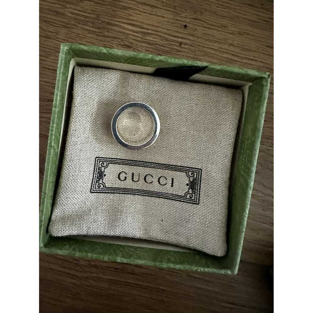 Gucci Icon silver ring - image 9