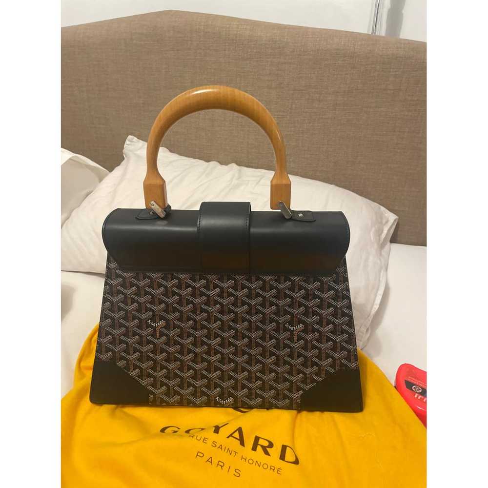 Goyard Saïgon leather handbag - image 6