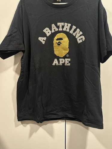 Bape Glitter College Tee