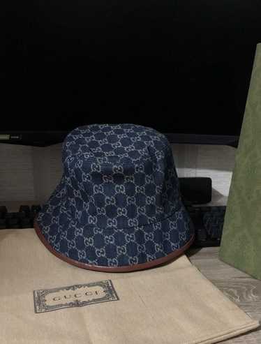 Gucci Gucci GG Supreme Demim Bucket Hat