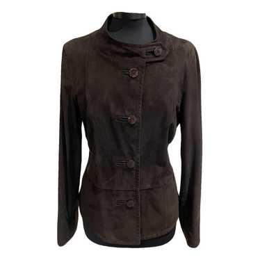 Max Mara Leather biker jacket - image 1