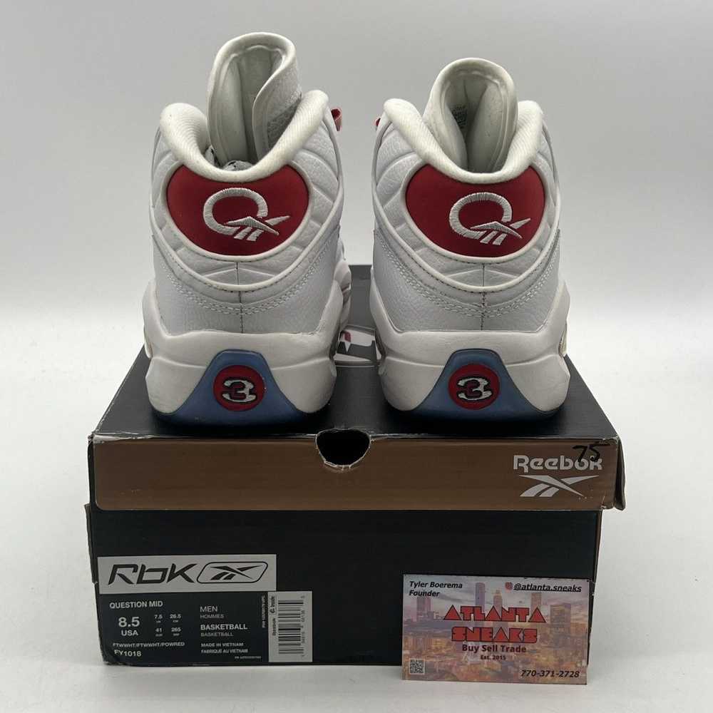 Reebok Question mid red toe - image 3