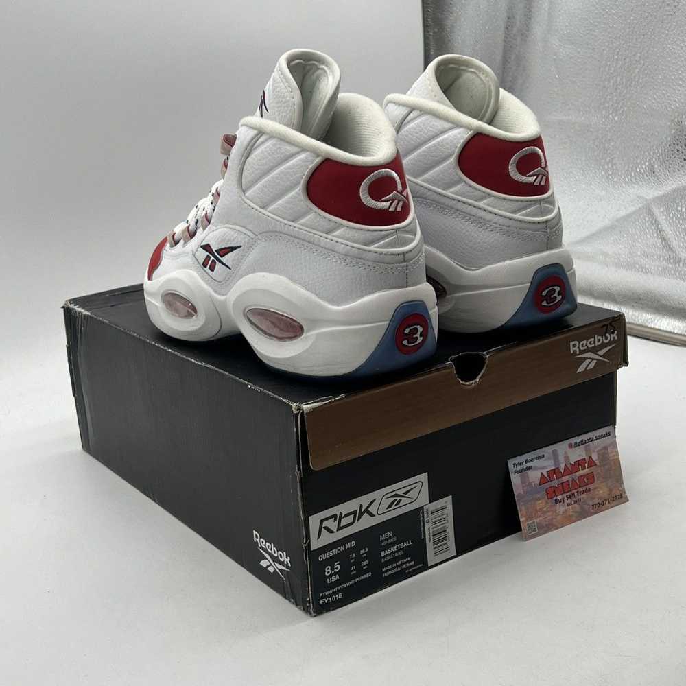 Reebok Question mid red toe - image 4