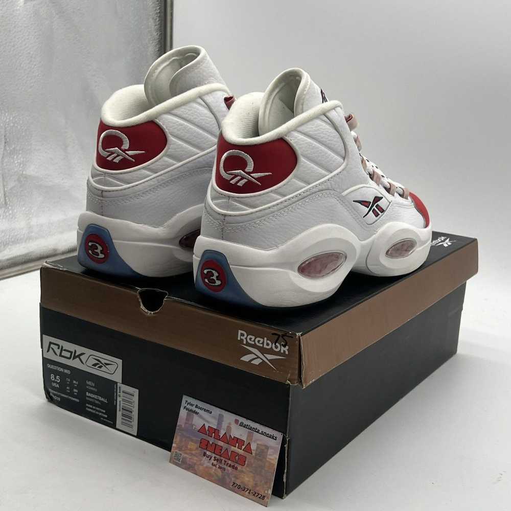 Reebok Question mid red toe - image 5