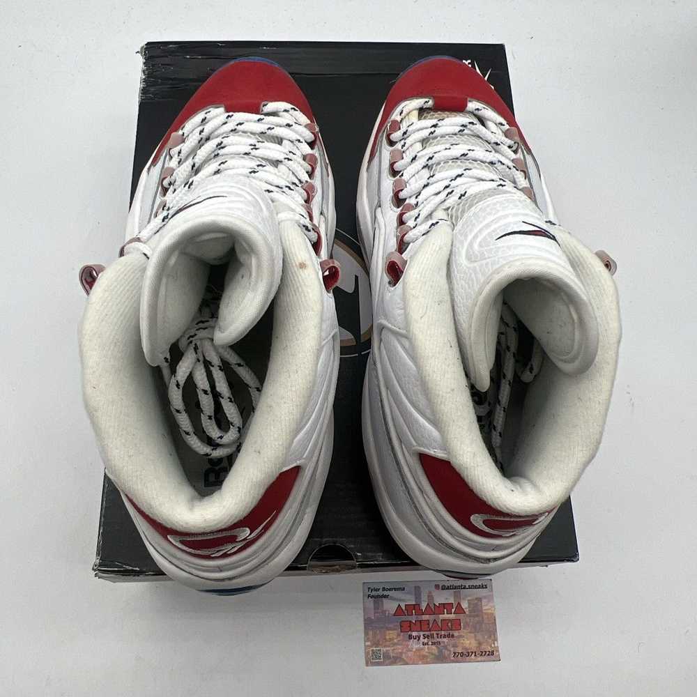 Reebok Question mid red toe - image 7