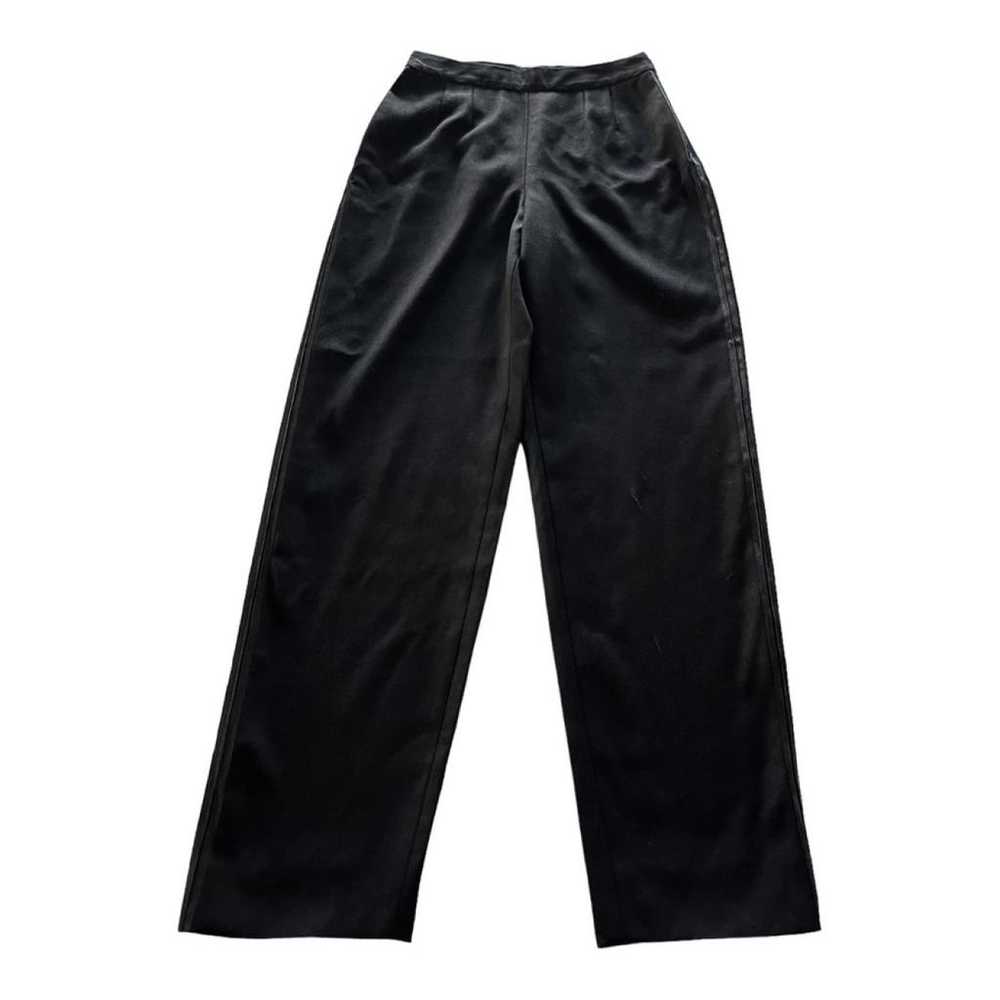 Giorgio Armani Wool straight pants - image 2