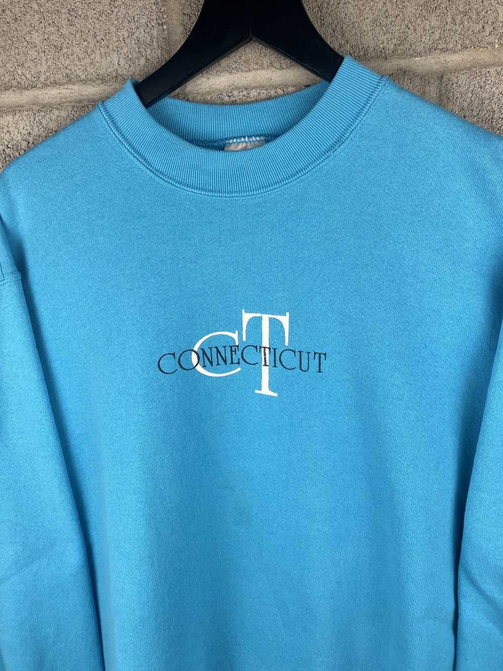 Vintage Vintage 1990s Connecticut Crewneck Sweater - image 2