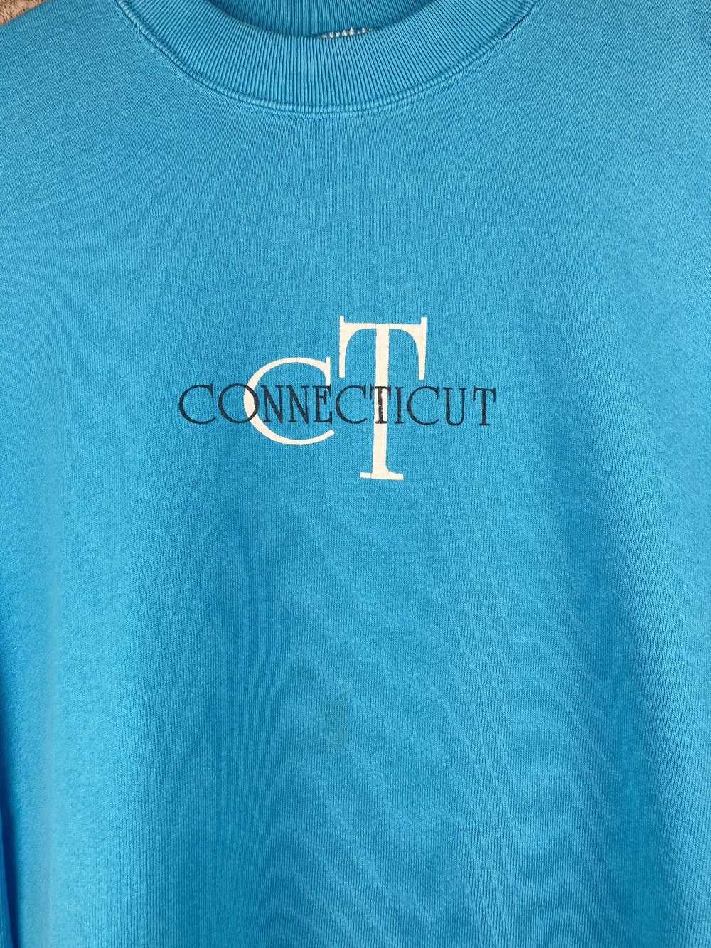 Vintage Vintage 1990s Connecticut Crewneck Sweater - image 3