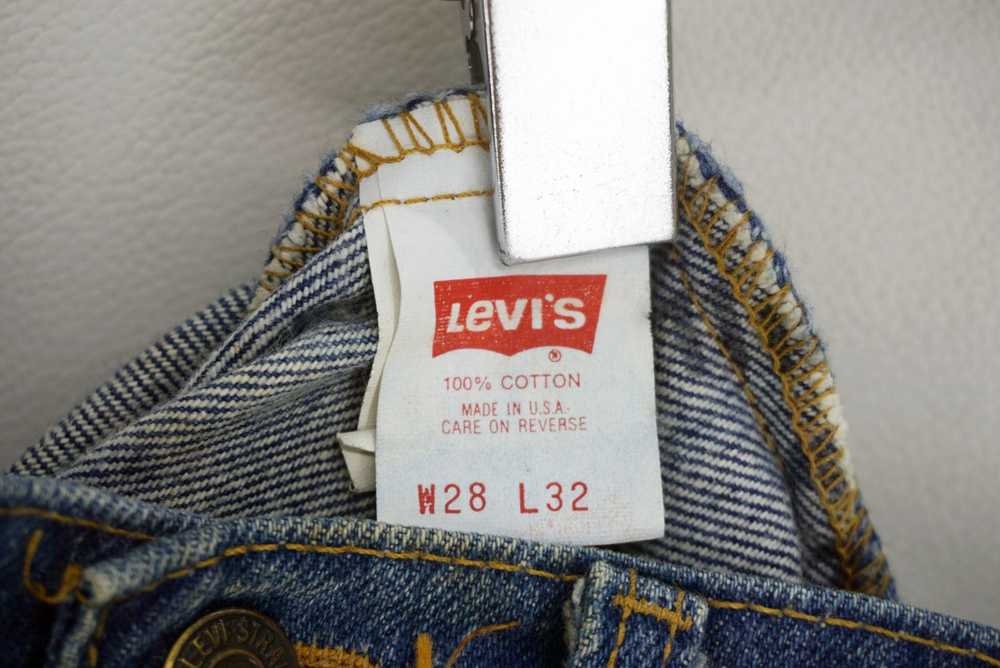 Levi's × Made In Usa × Rodeo Size 28x33 Levis 610… - image 9