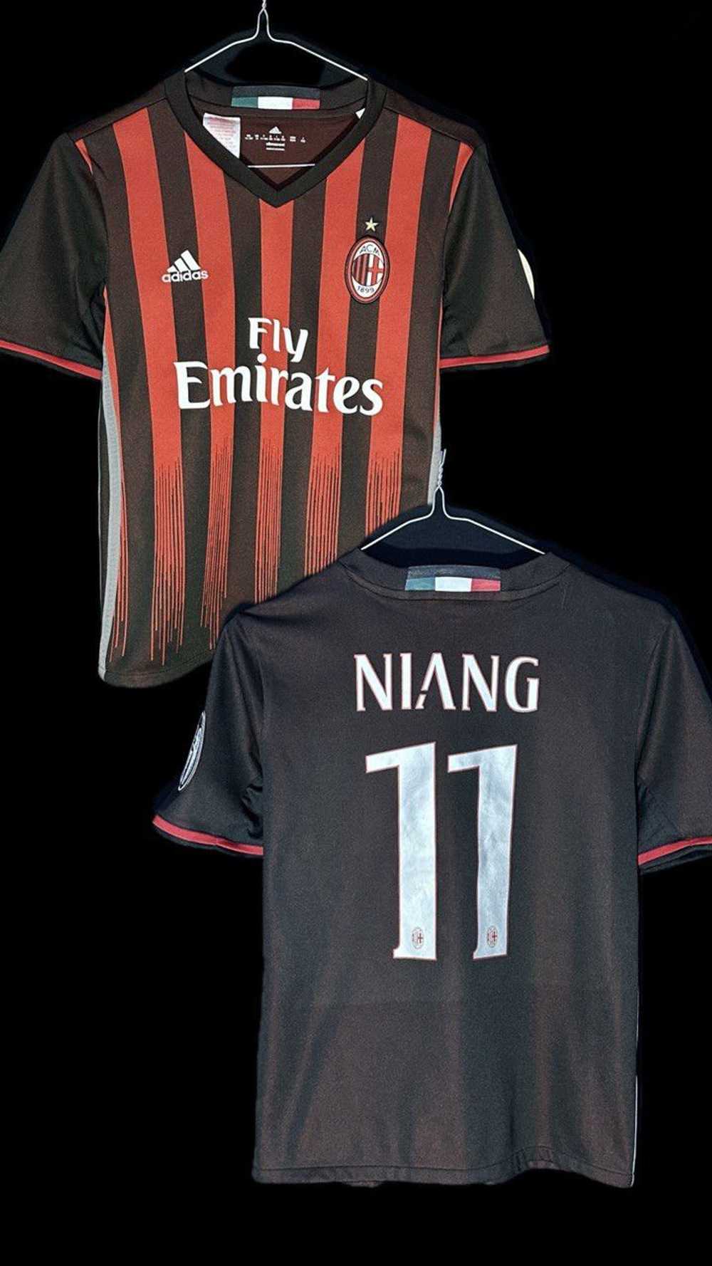 Adidas × Soccer Jersey AC MILAN Home 2016/17 NIAN… - image 1