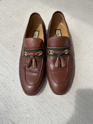 Gucci Gucci Leather Dress Loafers