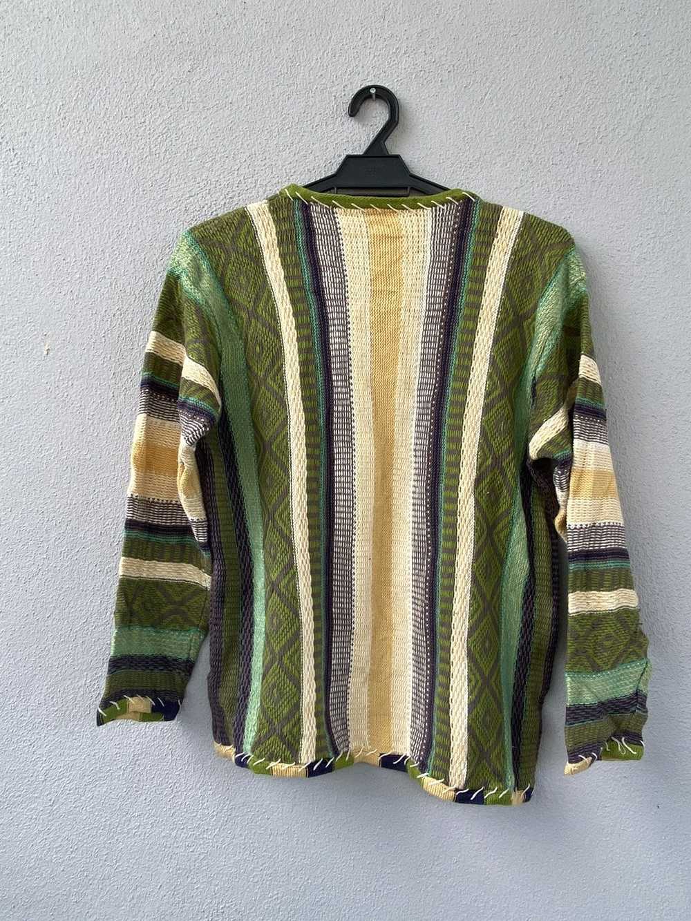 Aran Isles Knitwear × Coloured Cable Knit Sweater… - image 2