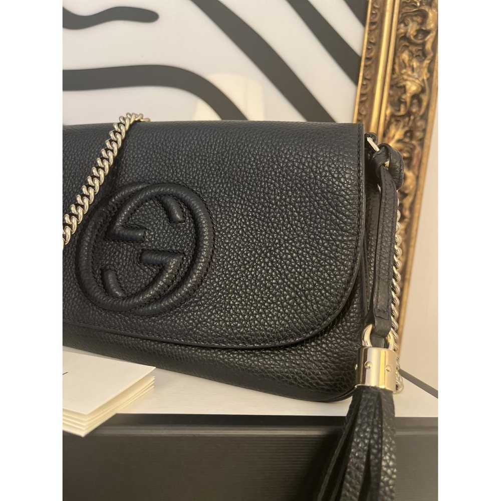 Gucci Soho Long Flap leather crossbody bag - image 8