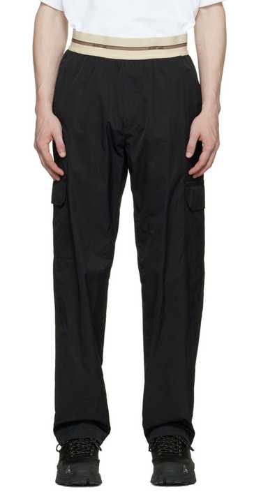 Helmut Lang Black Nylon Cargo Pants