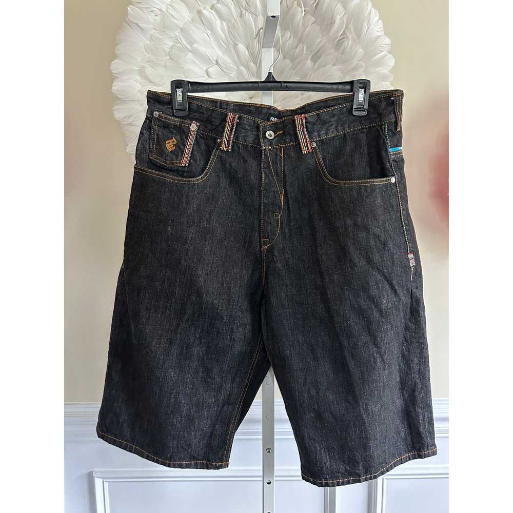 Rocawear Rocawear R99 Studded Jean Shorts Size 38 - image 1