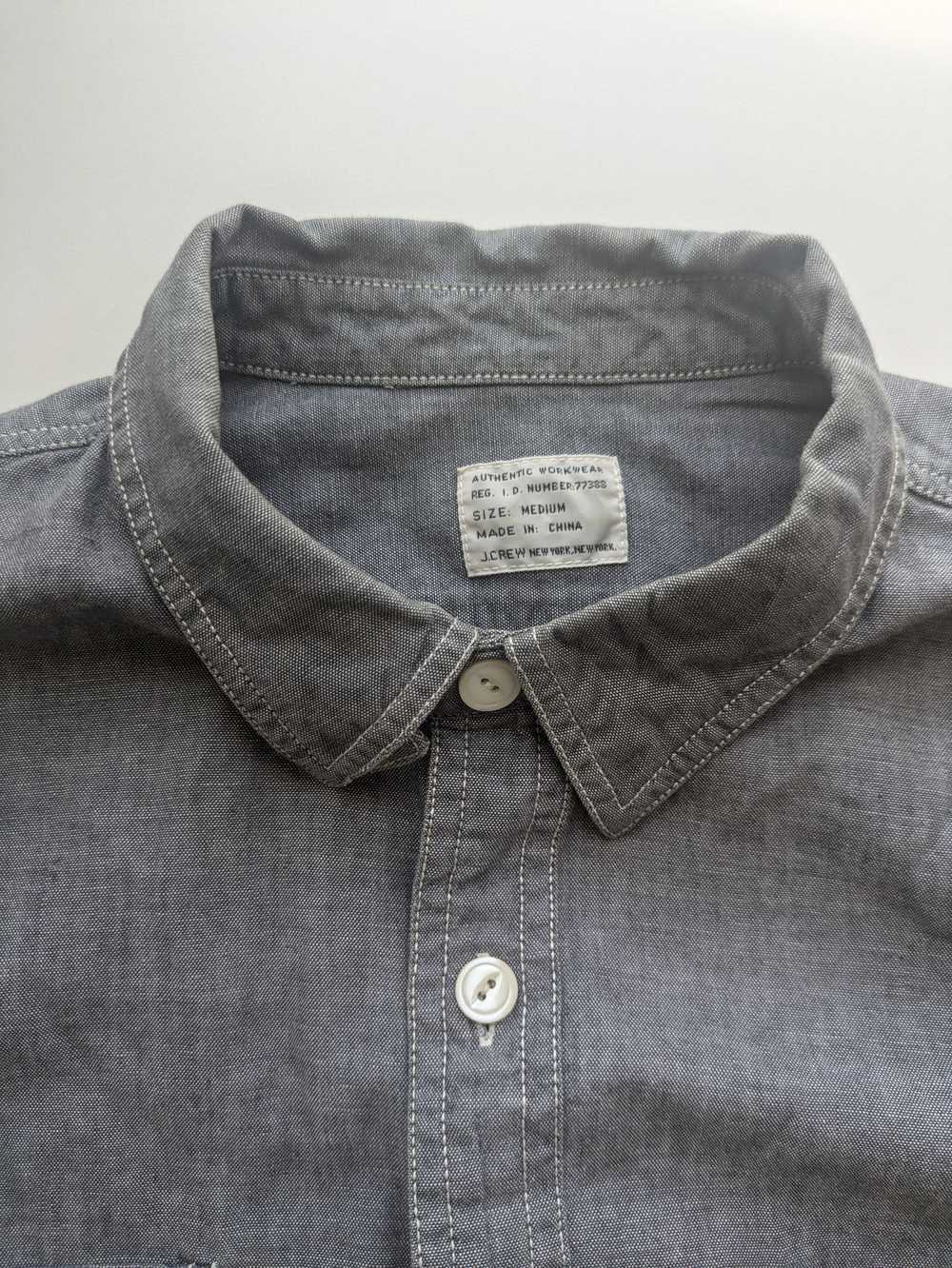 J.Crew Chambray work shirt - image 4