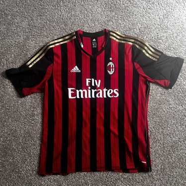 AC Milan 2012/13 Home Soccer offers Jersey Medium Adidas Camiseta Futbol Football Italy